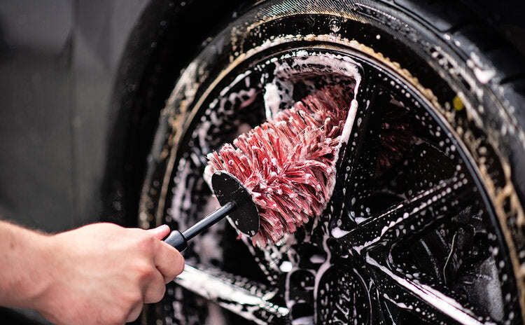 MaxShine Wheel Barrel Brush Large