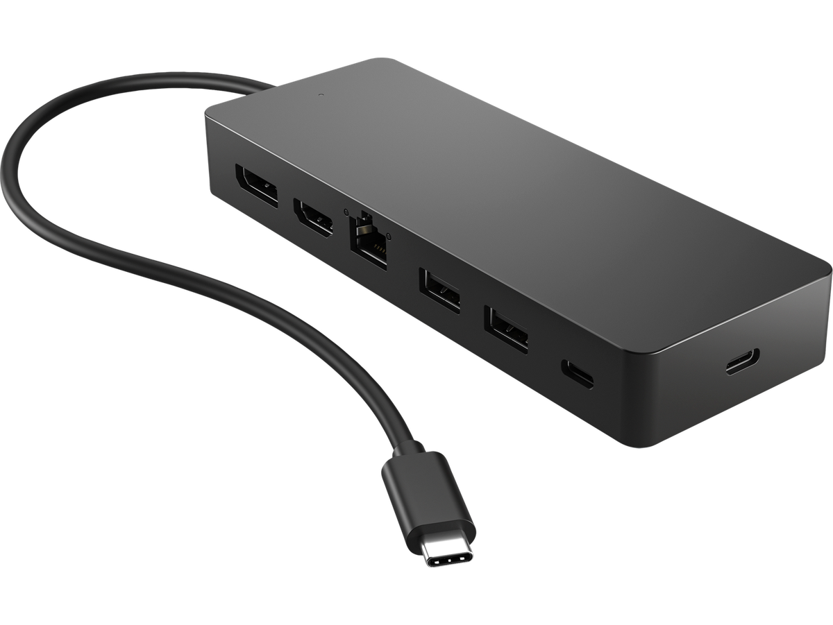 HP Universal USB-C Multiport Hub - Docking Station [ NO POWER ADAPTER ]