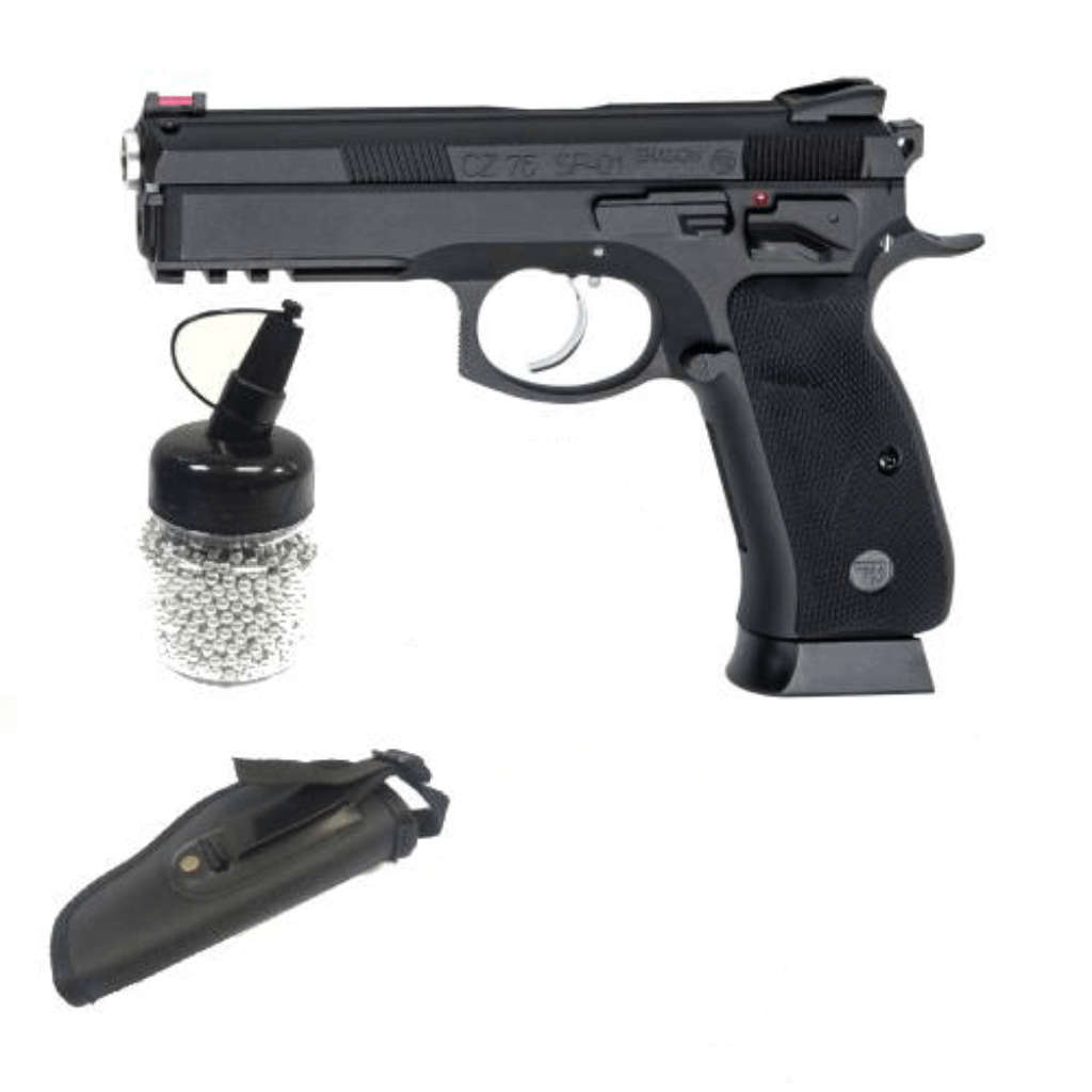 Asg Cz-Sp01 Shadow 4.5mm BB Pistol Combo