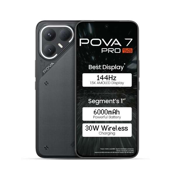 TECNO Pova 7 Pro 256GB 5G - Black