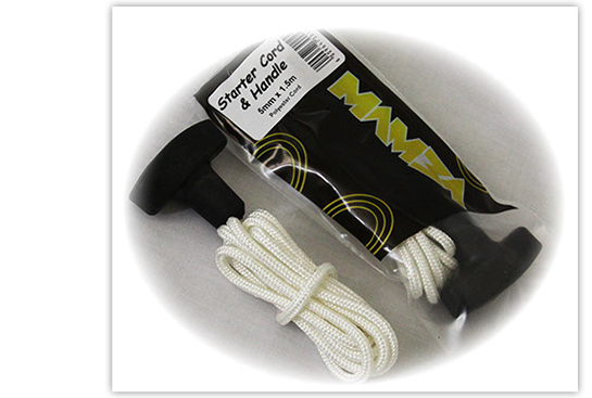 Starter Handle with Cord: 3.5mm x 1.7m
