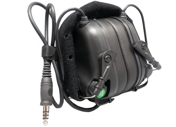 Electronic Earmuffs Black. Earmor M32