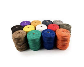 PP Round Braid 5mm x 100m Red