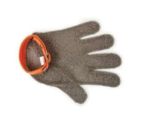 Glove: Chain Mail Wrist Length 5 Finger (L)