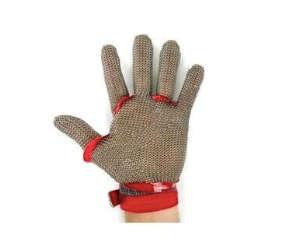 Glove: Chain Mail Wrist Length 5 Finger (L)