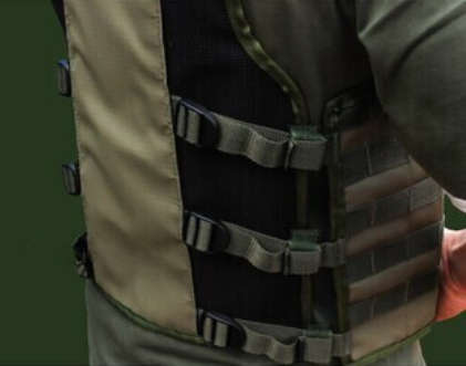 Tactical Vest-Sand -2XL/3XL
