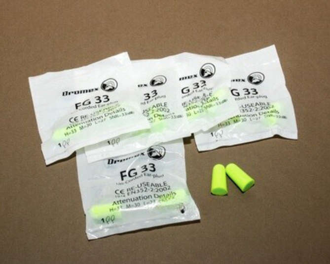 Dromex Disposable Earplug Uncorded