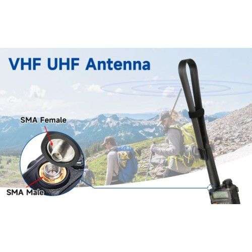 Folded Dual Band 47cm Antenna