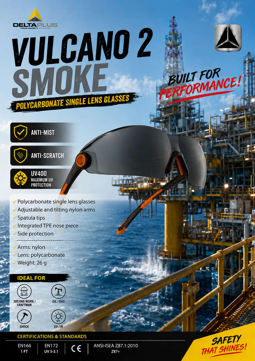 Deltaplus Vulcano2 Smoke Lense