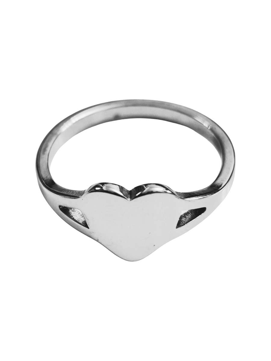 Stainless Steel Ring, Hearts, Different sizes