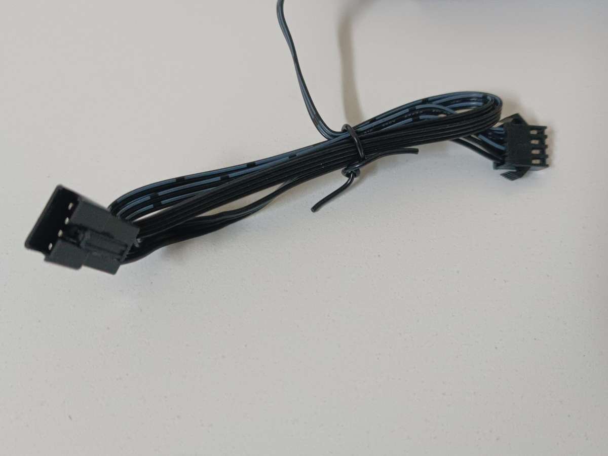 PremiumSun 120mm ARGB Reverse Blade Slave Black Fan | Master & Slave Daisy Chain | 5V 3-Pin | Hyd...