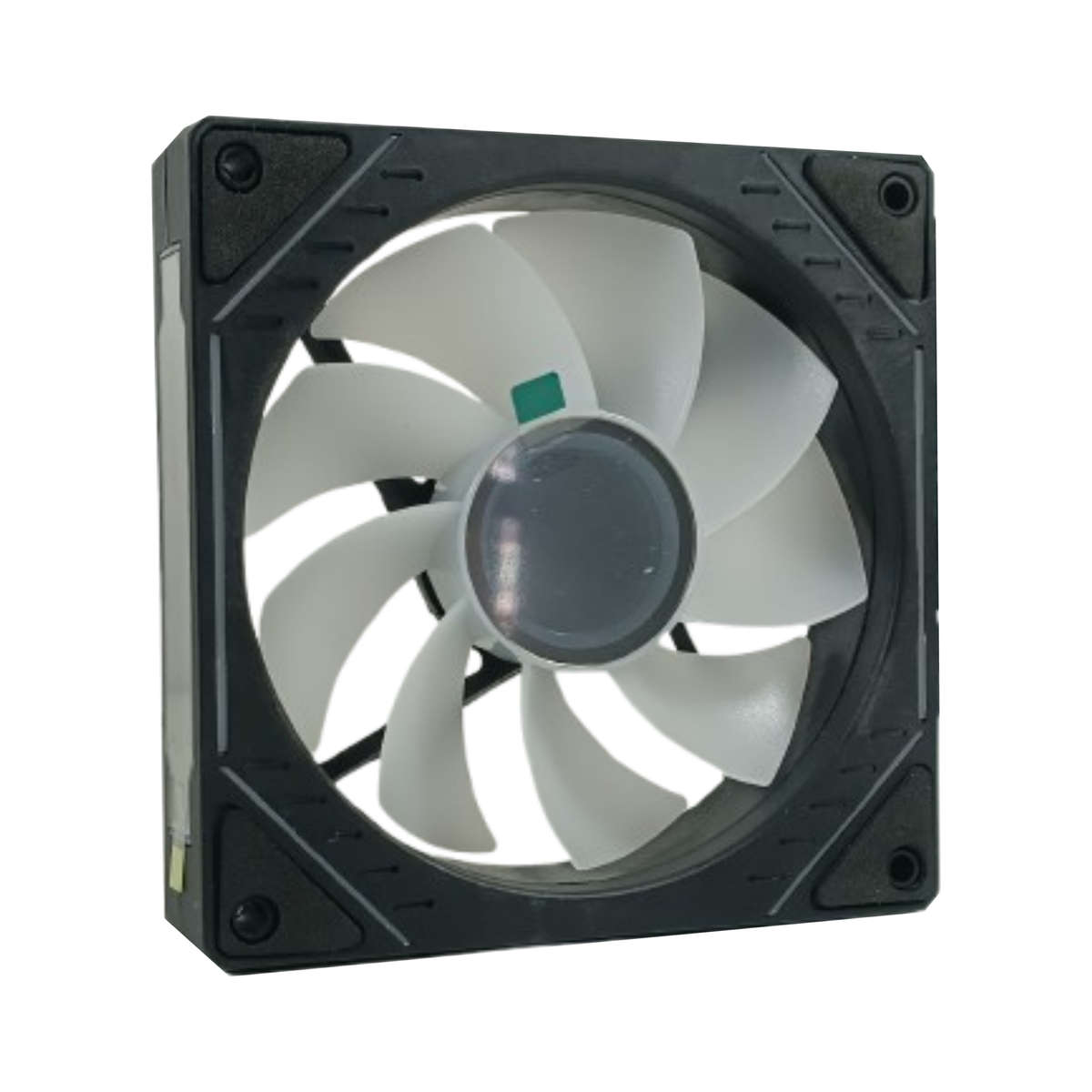 PremiumSun 120mm ARGB Reverse Blade Slave Black Fan | Master & Slave Daisy Chain | 5V 3-Pin | Hyd...