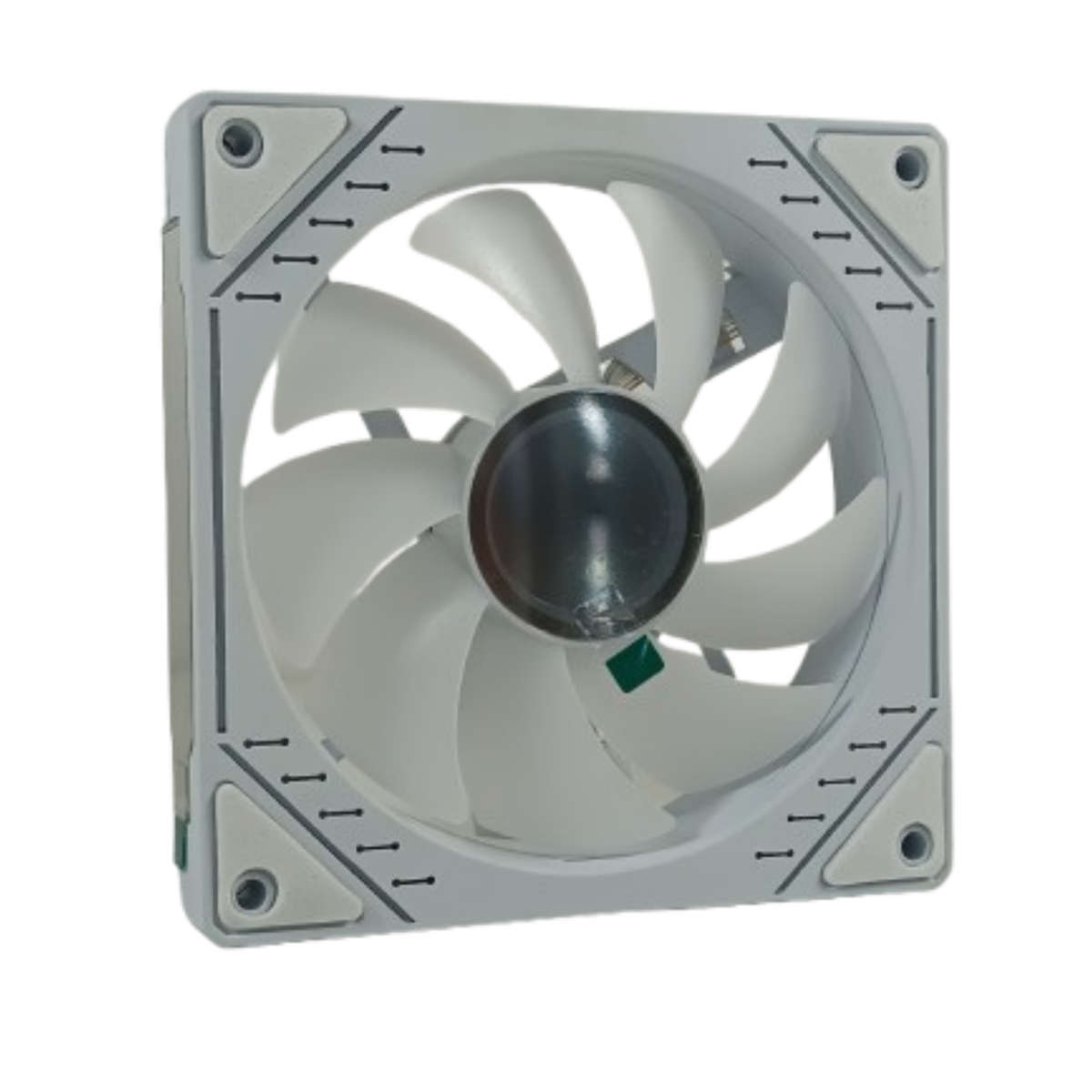 PremiumSun 120mm ARGB Standard Blade Slave White Fan | Master & Slave Daisy Chain | 5V 3-Pin | Hy...