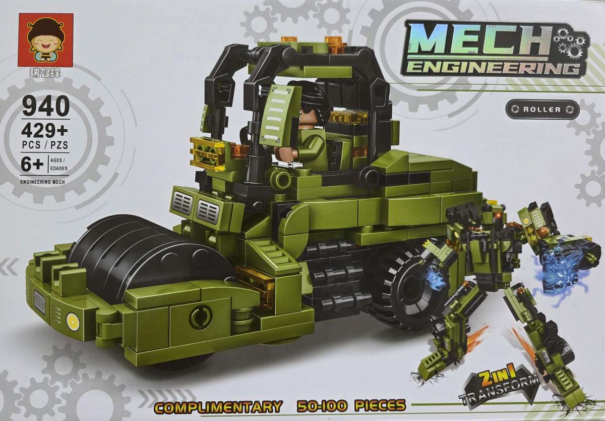 Mech Engineering 2in1 Transformer ROLLER (429 pcs)