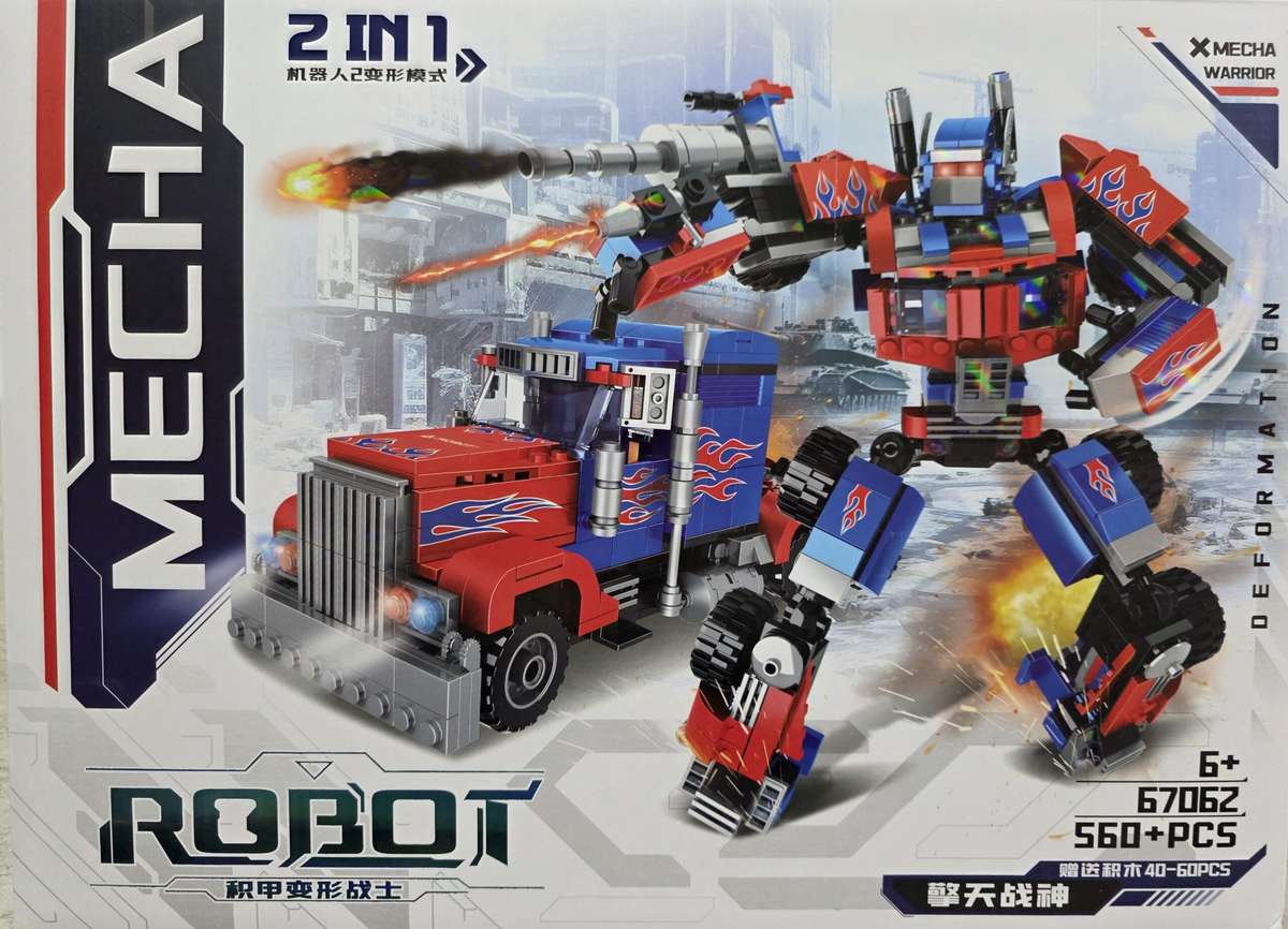 Mecha Warrior 2in1 Transformer TRUCK/ROBOT
