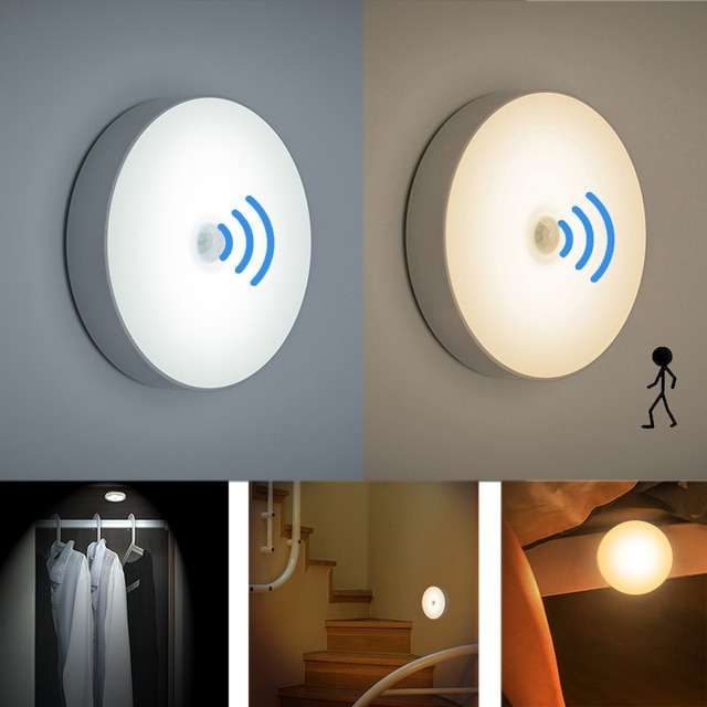 BULK FROM 6 // USB Charging Rechargeable Motion Sensor Light