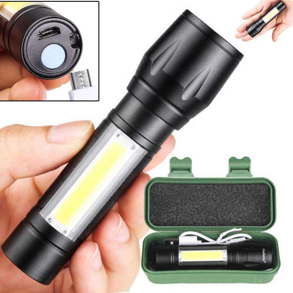 Stock from 6//Success Formula USB Rechargeable Mini Torch with Zoom Function