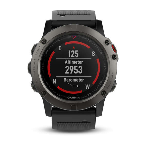 Garmin Fenix 5X Sapphire Edition with Maps