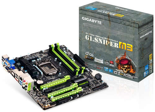 Gigabyte G1 Sniper Motherboard and Intel I5 3570K Processor and Ram