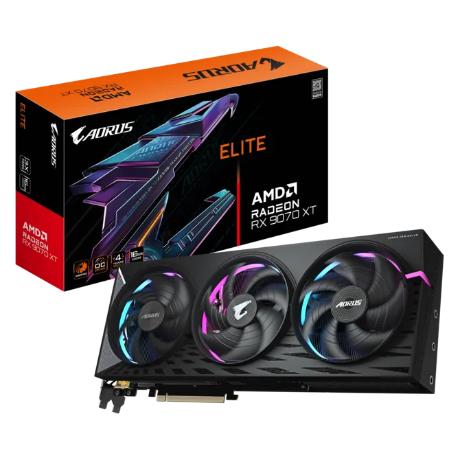 AORUS Radeon RX 9070 XT ELITE 16G