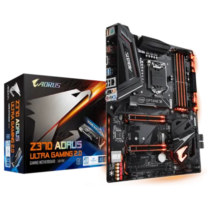 Aorus Z370 ultra gaming 2.0 op motherboard