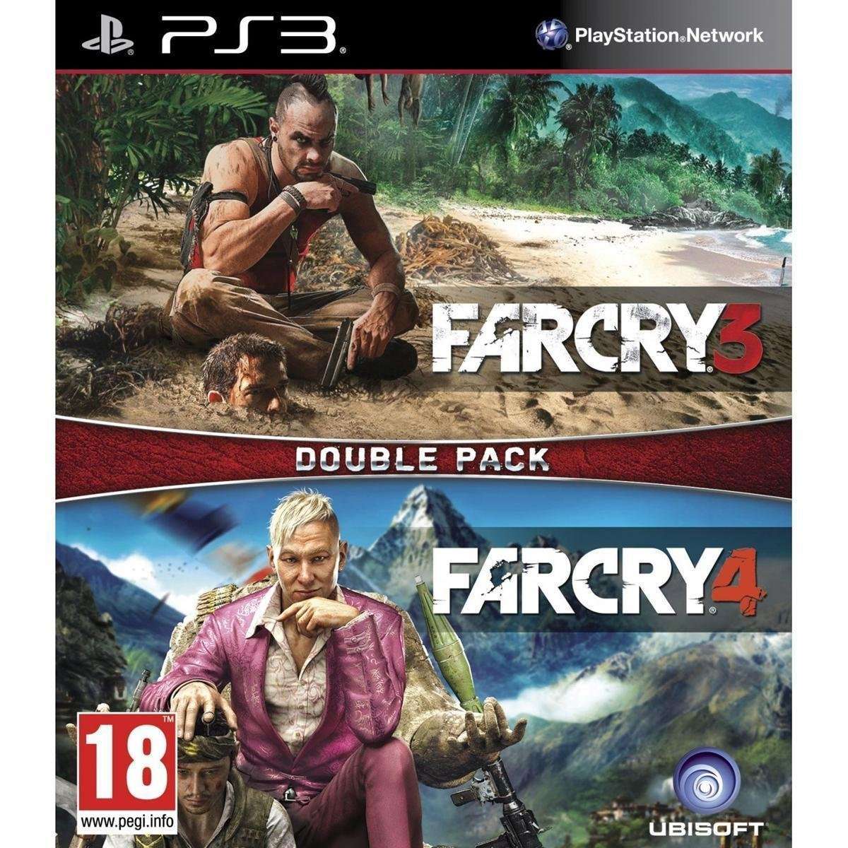 PS3 FARCRY 3&4 DOUBLE PACK