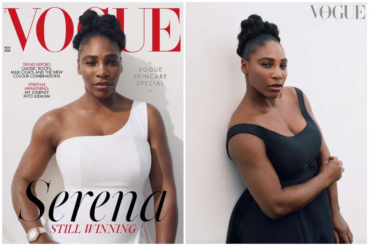 vogue magazine, serena williams issue 2020