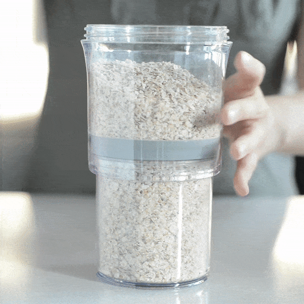 THE ADJUSTABLE CONTAINER