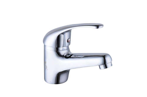 Krystal Basin Mixer Tap Faucet Lever Chrome