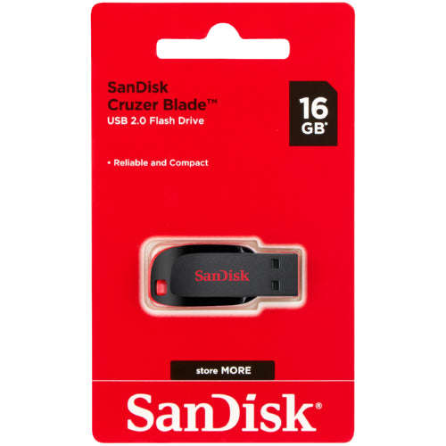 SanDisk Cruzer Blade Memory Stick 16GB