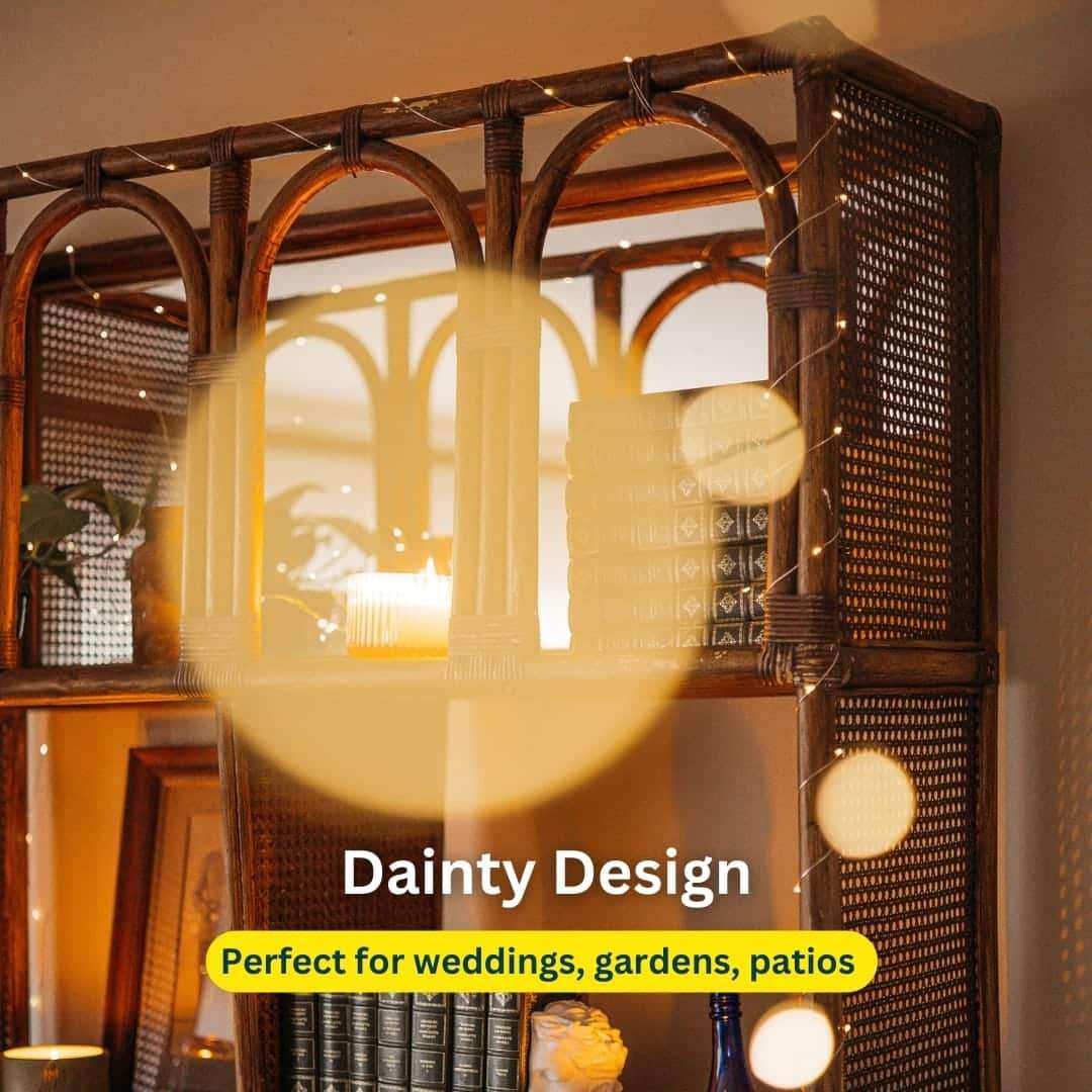 20m 200 LED Solar Copper Wire Fairy Lights