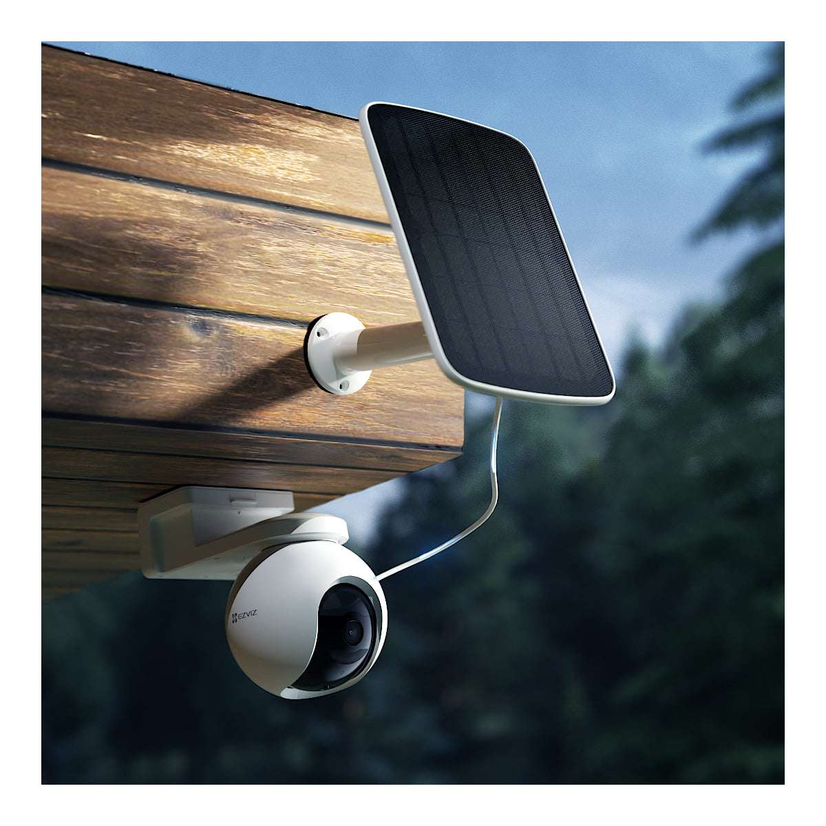 EZVIZ EB8 2K 4G Solar Panel Bundle - Pan & Tilt Camera (4MP)