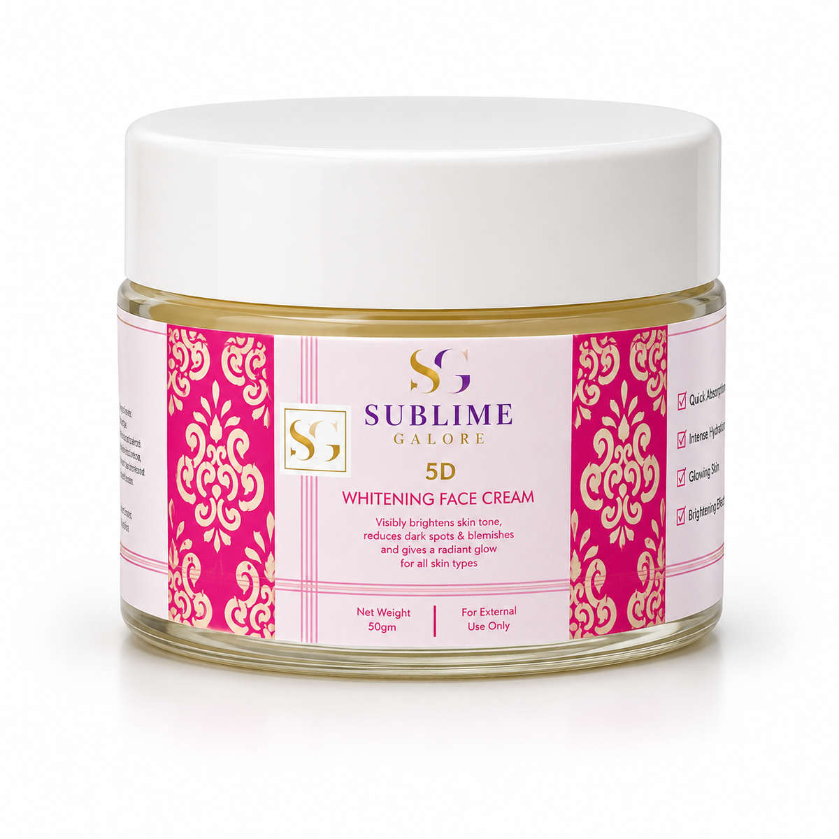 5DBrightening Face Cream