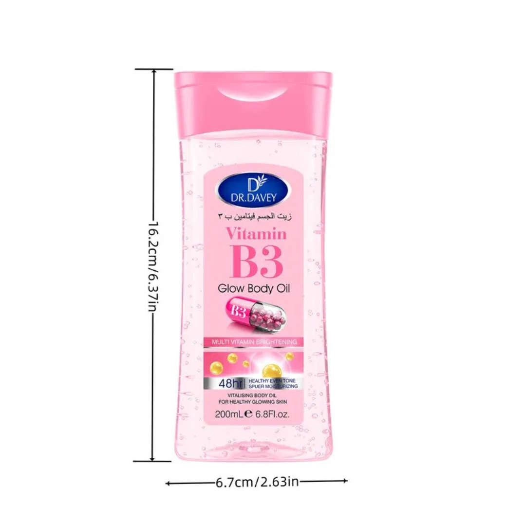 Dr Davey Vitamin B3 Glow Body Oil
