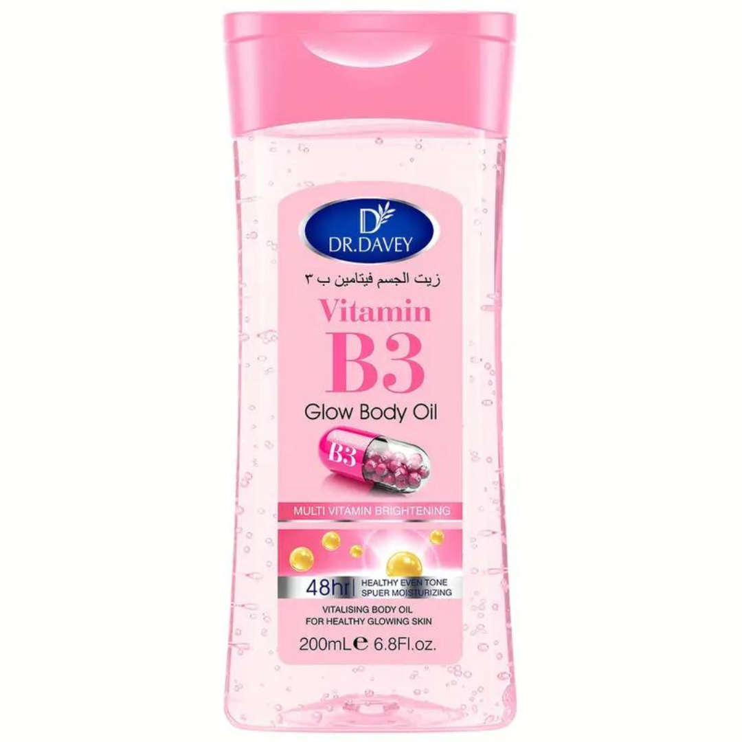 Dr Davey Vitamin B3 Glow Body Oil