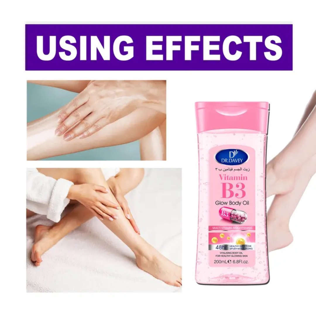 Dr Davey Vitamin B3 Glow Body Oil