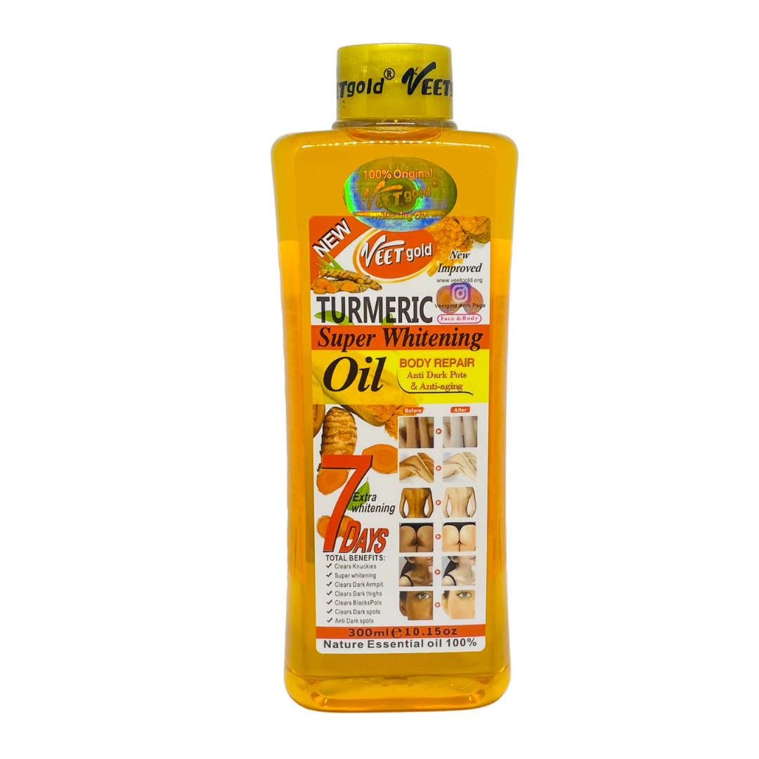 Veetgold Turmeric Super Britening Body Repair Oil
