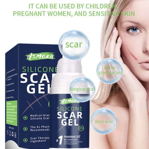 Asmoxa Silicone Gel for Scars  30g