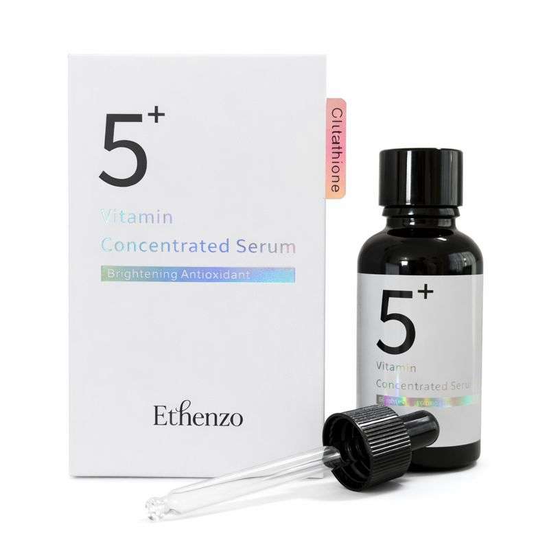 Ethenzo 5+ Vitamin Concentrated Serum  Glutathione (30ml)