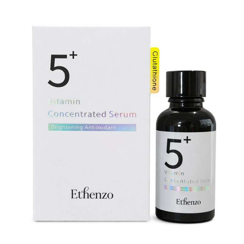 Ethenzo 5+ Vitamin Concentrated Serum  Glutathione (30ml)