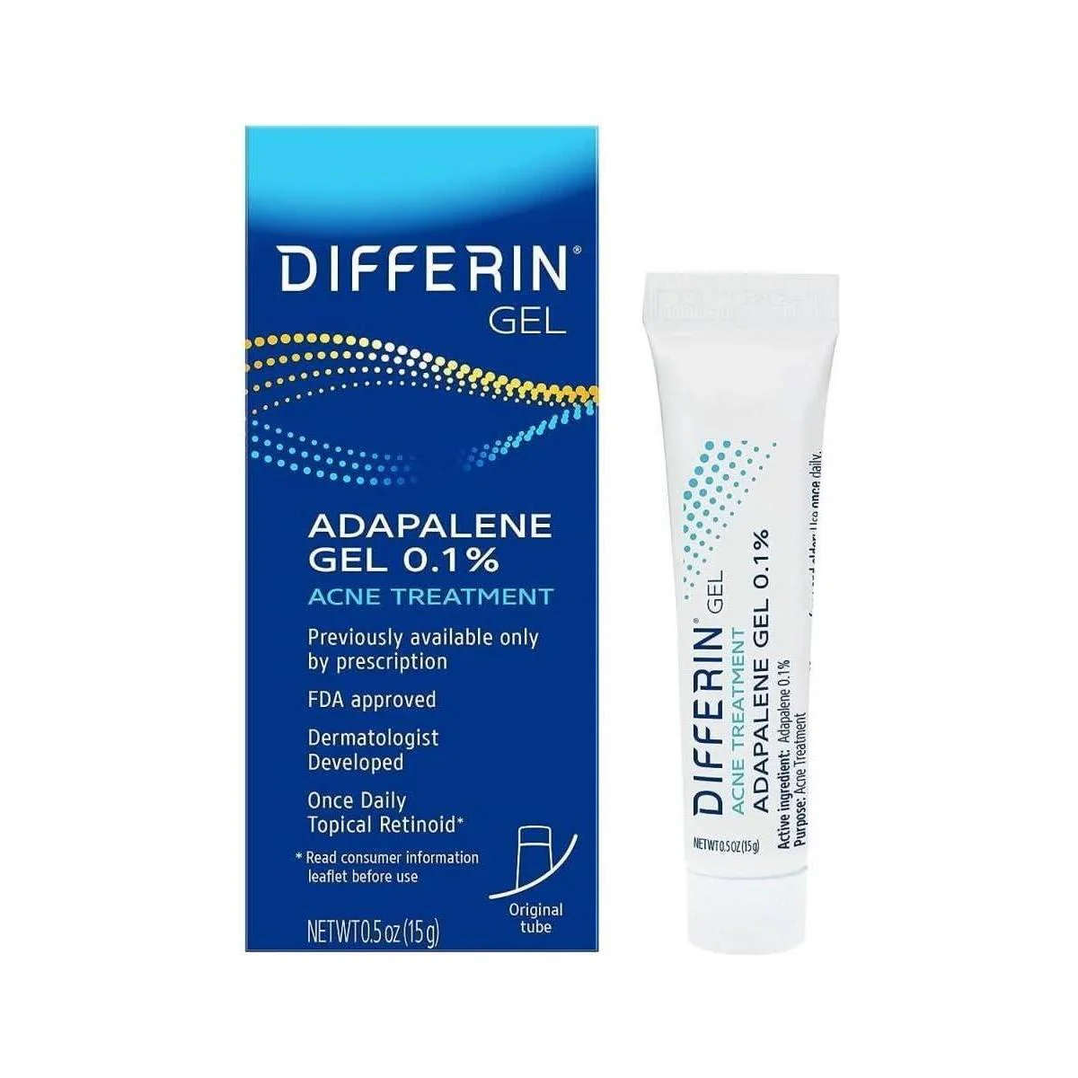Differin Adapalene Gel 0.1%