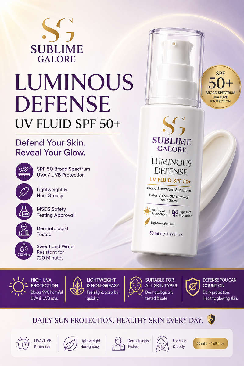 Sublime Galore Luminous Defense UV Fluid SPF 50+ (50ml)