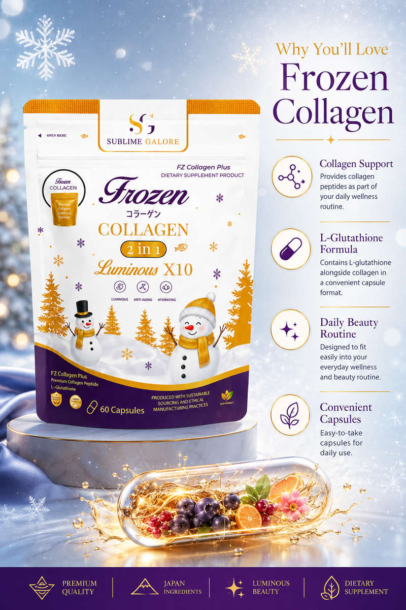 Frozen Collagen Capsules 2 in 1 Luminous X10