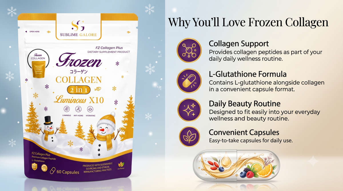 Frozen Collagen Capsules 2 in 1 Luminous X10