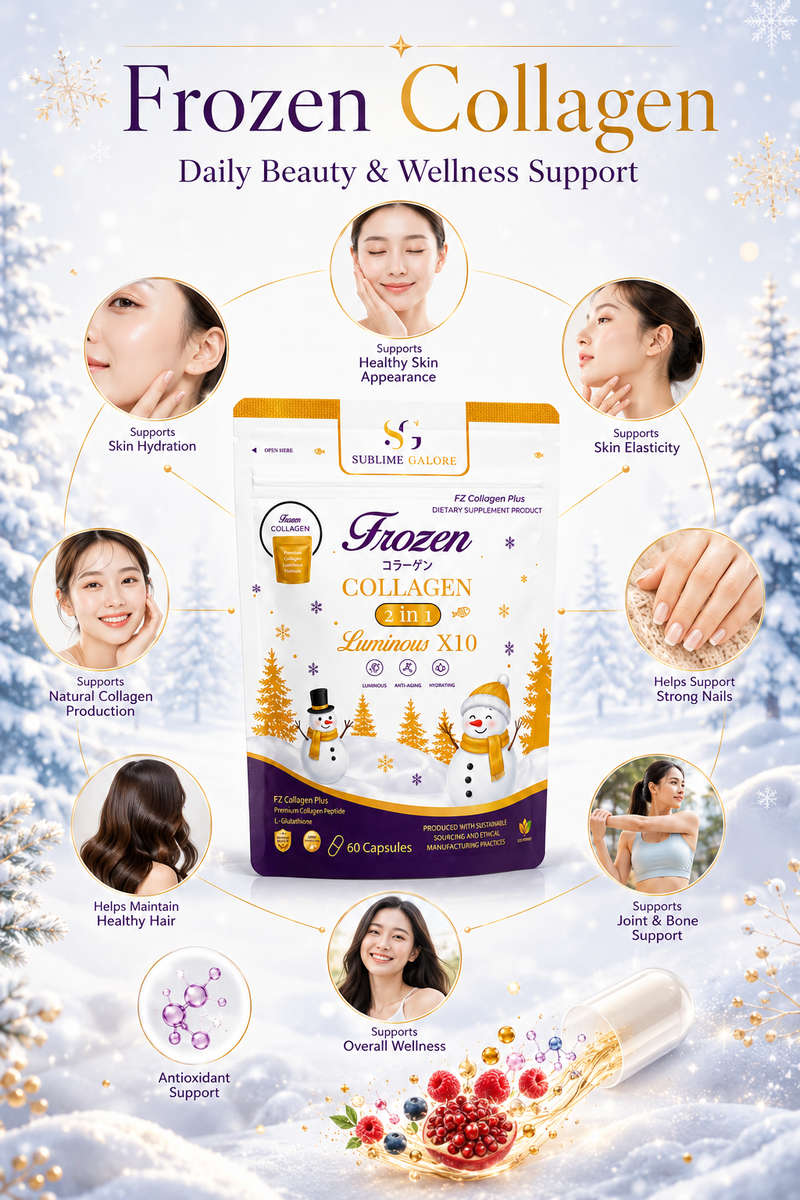 Frozen Collagen Capsules 2 in 1 Luminous X10