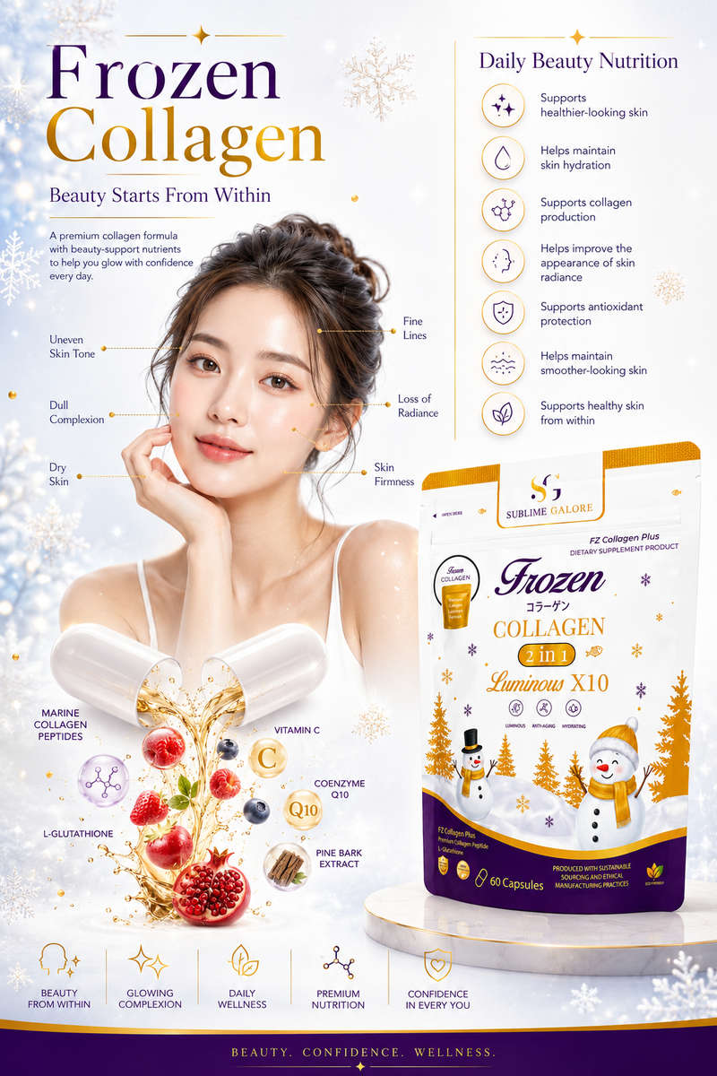 Frozen Collagen Capsules 2 in 1 Luminous X10