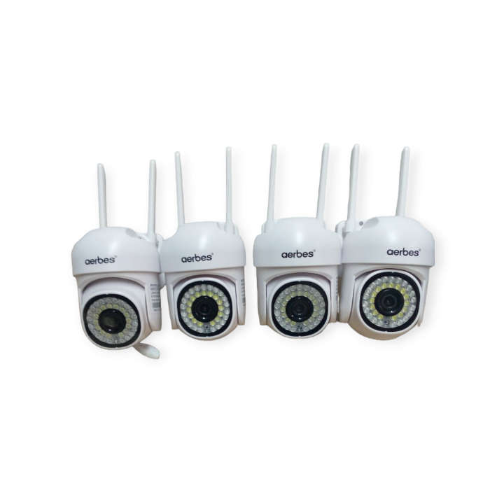 Aerbes AB-JK34 Ball Machine 4 Cameras NVR Set 4 Channel