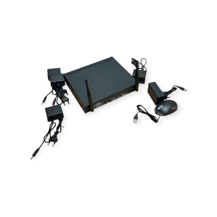 Aerbes AB-JK34 Ball Machine 4 Cameras NVR Set 4 Channel