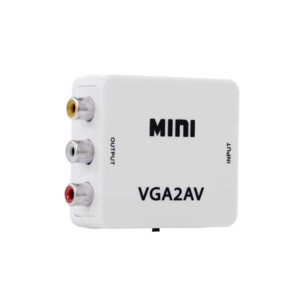 VGA To AV Converter Adapter