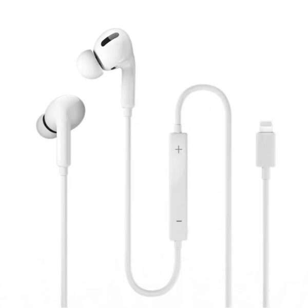 Super E JH-7A Lightning Wired Bluetooth Earphones For Iphone